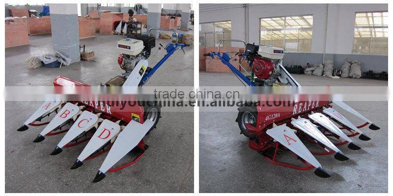 1.5m Rice harvester, farm equipment , bean harvest machine , Reaper , Gasoline & Diesel Power