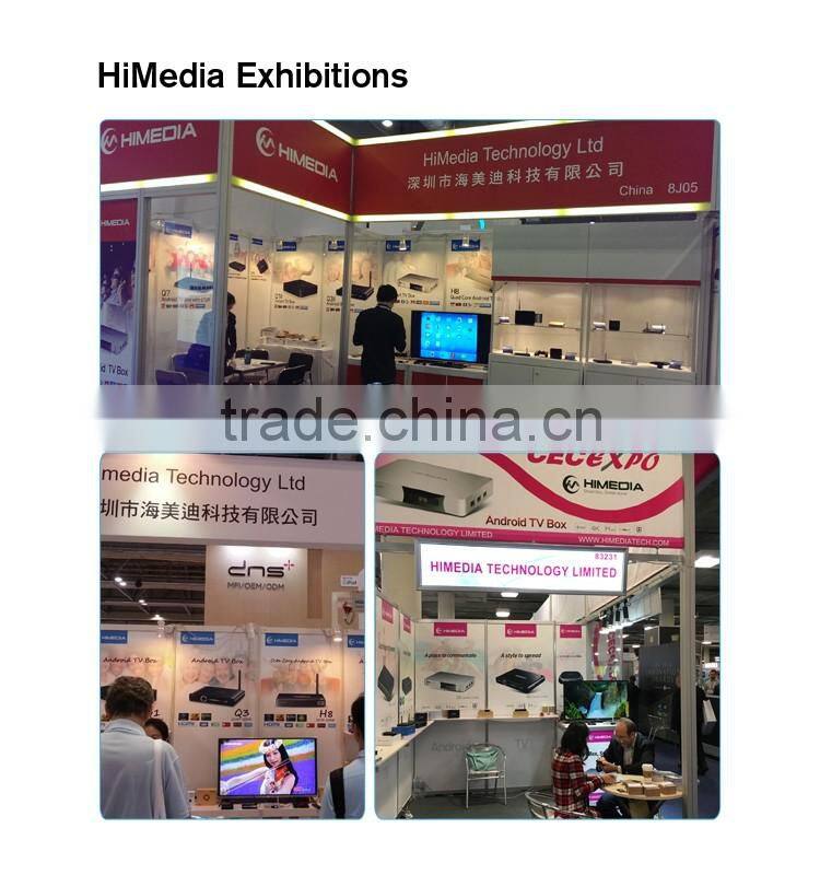 2016 Hot 4K UHD Android media player Himedia Q10pro Android Box Kodi 16.0 Google browser HDD dolby support