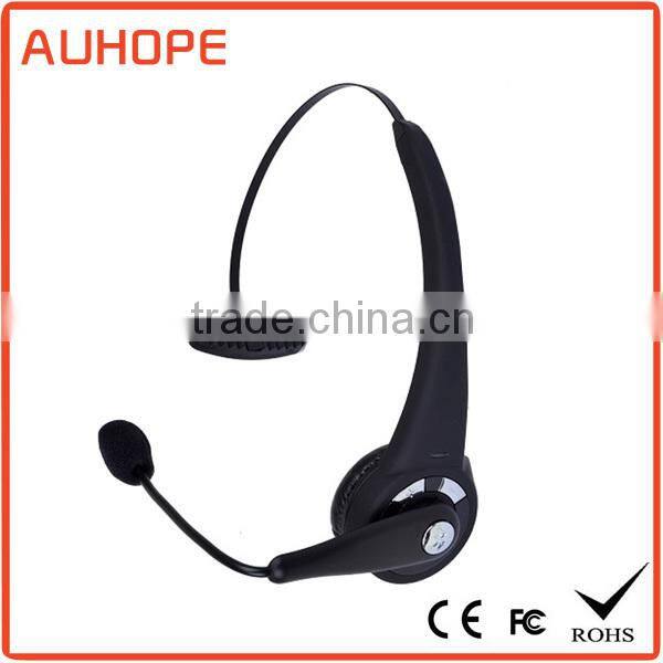 NFC pairing multi-point 5 hours talk time smart microphone single-side headband bluetooth headset with 10m effective range