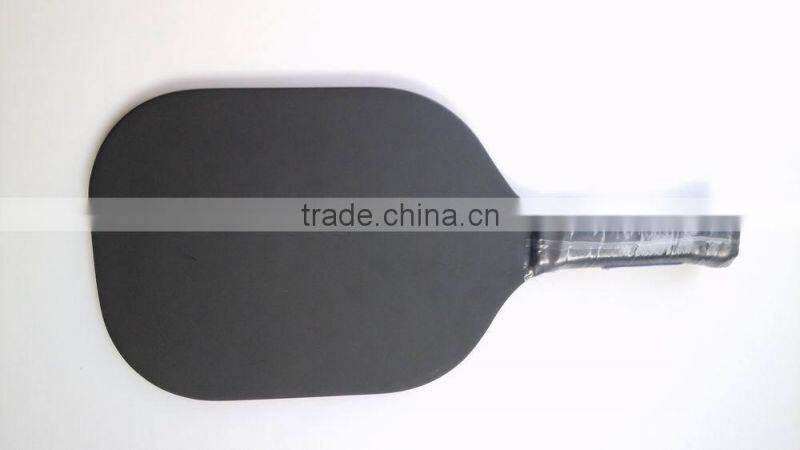 square face 100% glassfibre+ wood paddleball racket