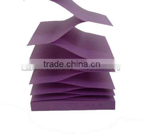 Sticky notepad custom promotional pop up sticky notes