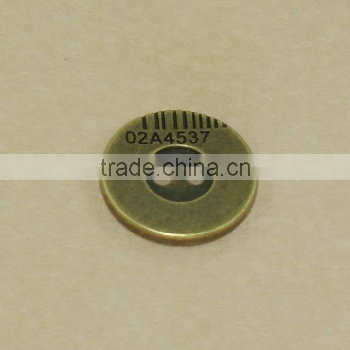 metal short sleeve v neck t shirt with button