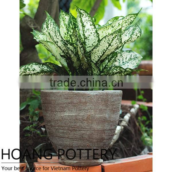 Ceramic Pot with holes - Vietnam Quality Terracotta Planter Outdoor