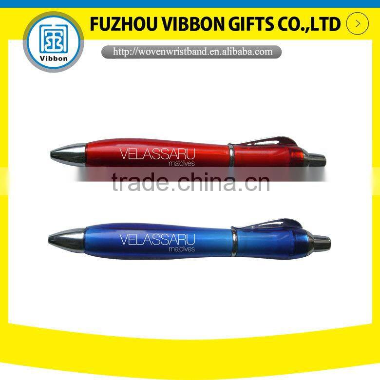promotional metal ball pen with assorted colors for wholesale