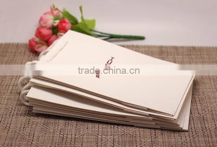 2015 Custom Logo Printed paper shopping bag for packaging ,Jewelry Paper Bag