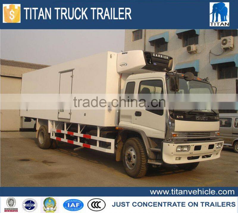 2015 New 30-50tons freezer truck trailer refrigerated trailer freezer van trailer for sale