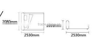 Luxury double bed unique style bedroom set DS-8202#