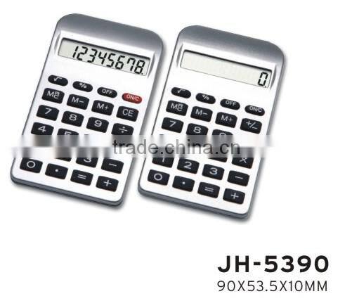 8 digits dual power electronic counter calculator,desktop calculator
