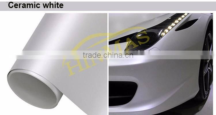 Air drain matte chrome rose red wraps For Car Wrapping (Air Free)