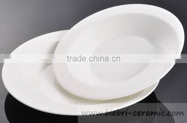 7 inch Super White Microwave Safety Decal Decorative Soup Porcelain Bowls