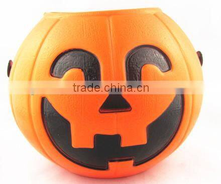 Hot sale Halloween mask Halloween pumpkin bucket lighted Halloween bucket