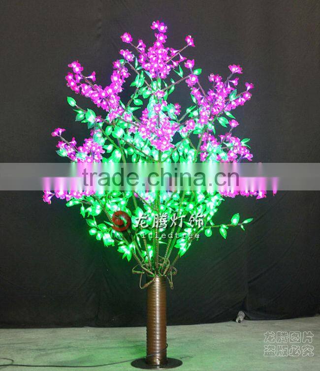 Longteng high quality outdoor lilac trees with lights