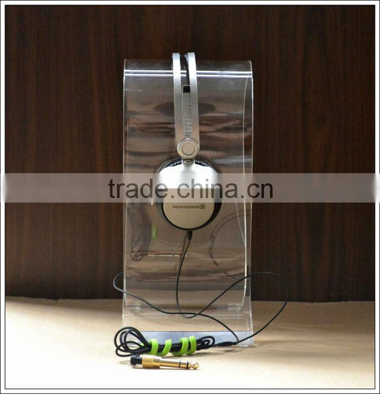 Acrylic stand for earphone retail, exhibition, display show