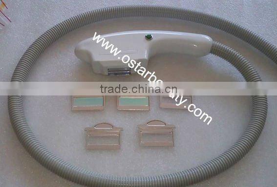 Portable ipl skin treatment system for facial hair remover