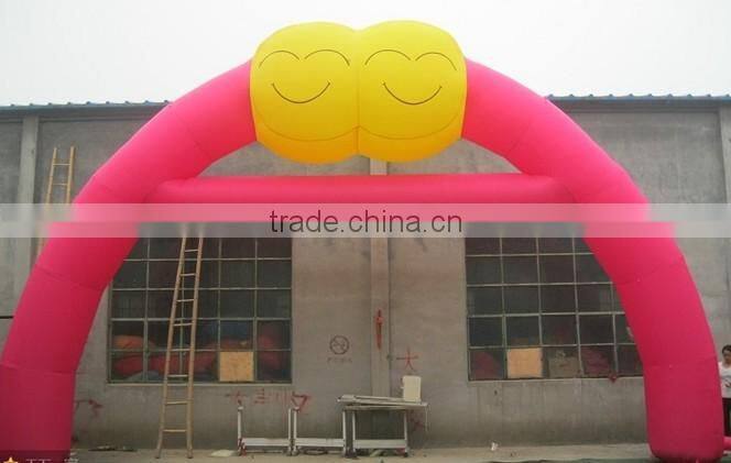 2015 Hot Cheap Adversting Start and Finish Custom Size Inflatable Arch for sale