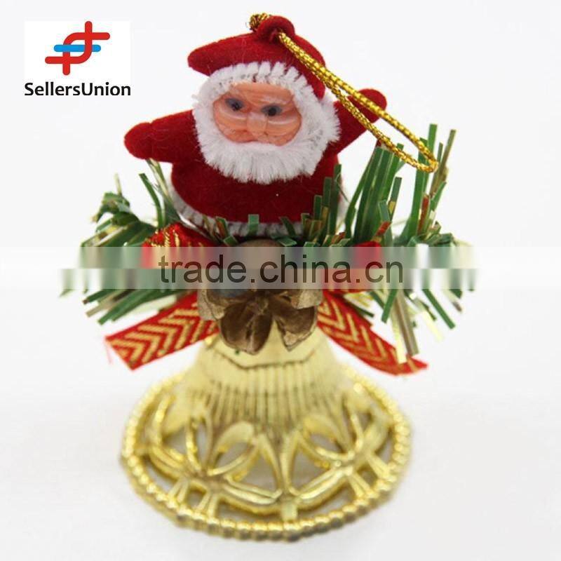 No.1 yiwu exporting commission agent wanted low price bell christmas decorations for christmas tree