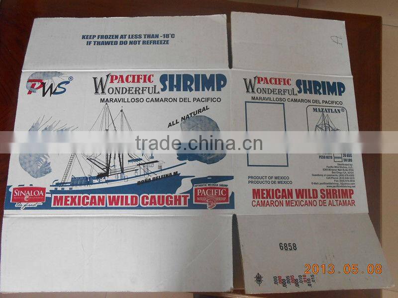 Wax Coated Seafood Boxes