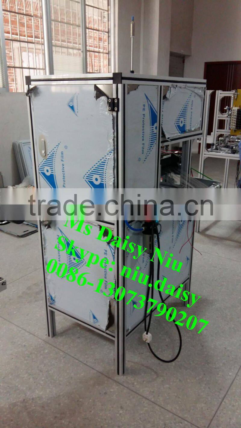 best selling PE stretch film packing machine/PE plastic film wrapping machine/cling film soap packing machine