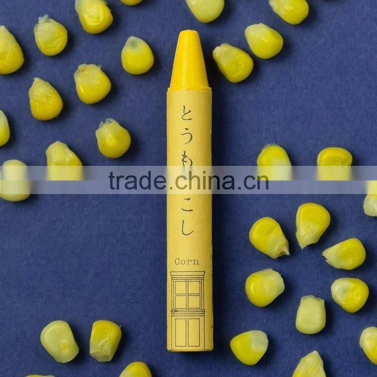 Japanese vegetable crayon pens made with safe ingredients