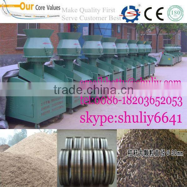 popular Bamboo Dust, Tea waste, Wheat Straw pellet briquetting machine