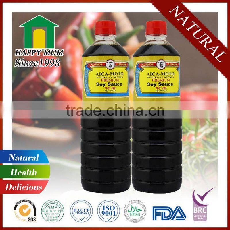 Hot sale gluten free Japanese style kikkomanSoy Sauce 1L