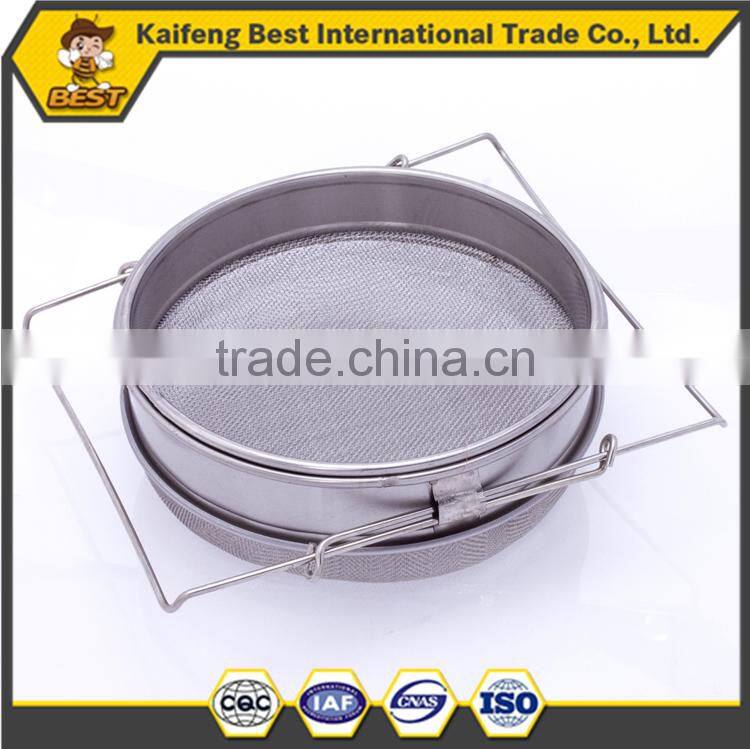 2016 new style stainless steel honey strainer