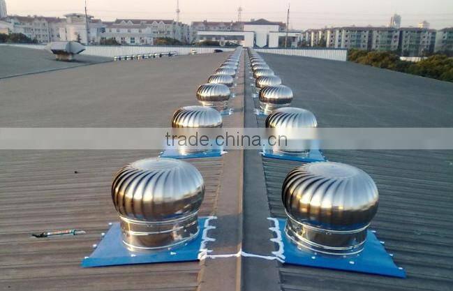 Industrial Ventilator Non Power Roof Mounted Air Exhaust Fan /Industry Air Ventilation System