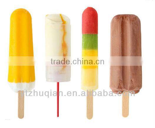 Round edge birch popsicle sticks ice cream sticks
