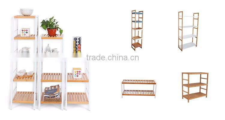 small standing shelf/bamboo free standing shelf units