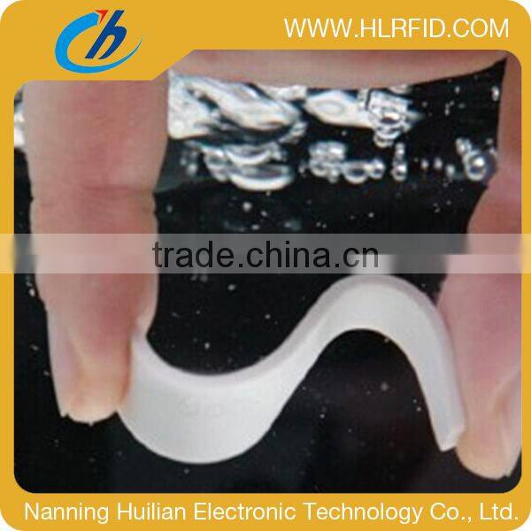 popular waterproof silicone industrial uhf rfid laundry tag