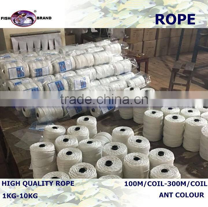 nylon/polyester braided rope