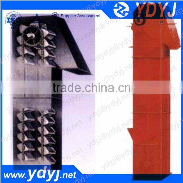 Universal roller chain for bucket elevator