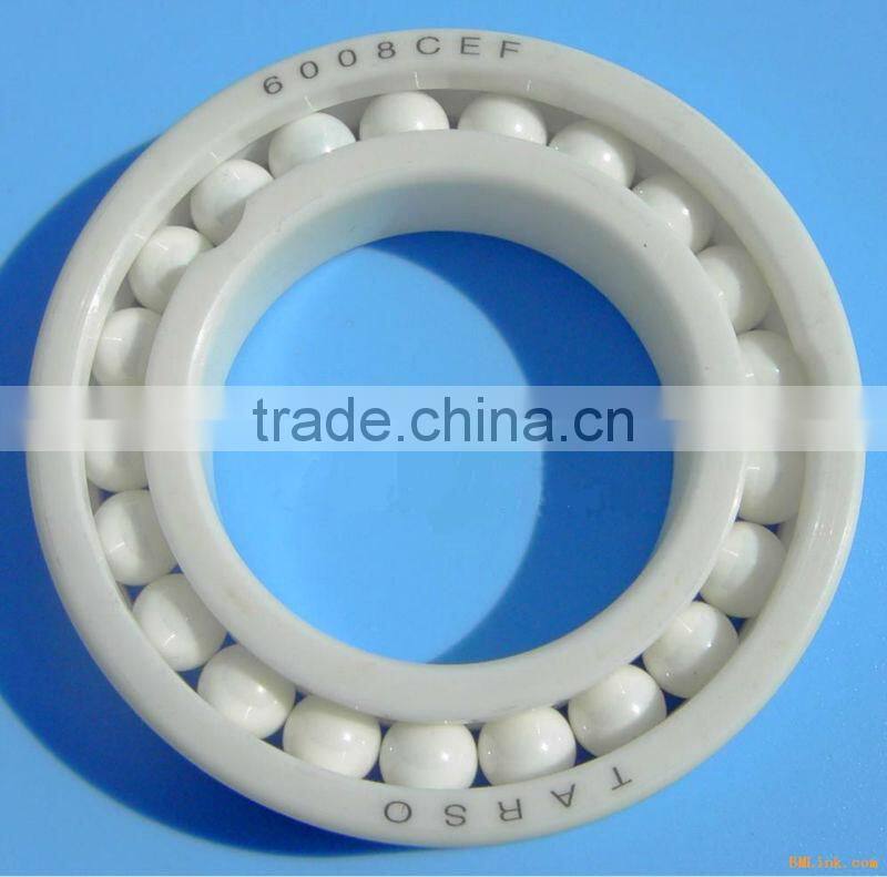 Zirconia full ceramic insert ball bearing 6002