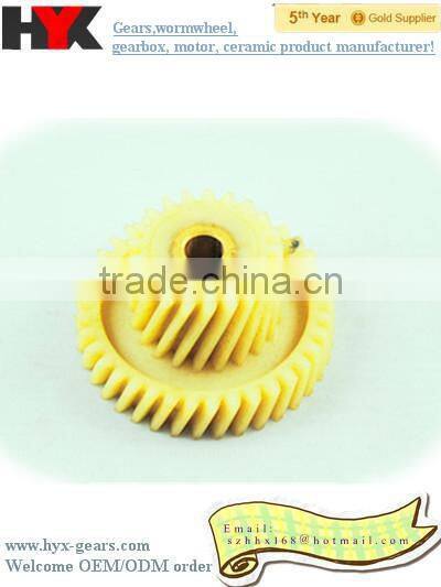 shenzhen cnc plastic/stainless steel gear