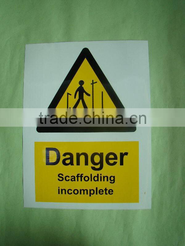 caution triangle warning sign