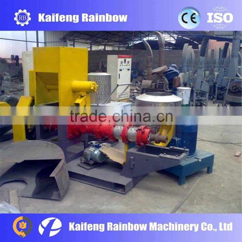 2016 Best selling Automatic poultry equipment floating fish feed pellet machine for sale