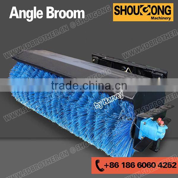 Dingo Angle Broom, Sweeper Broom for mini skid steer loader