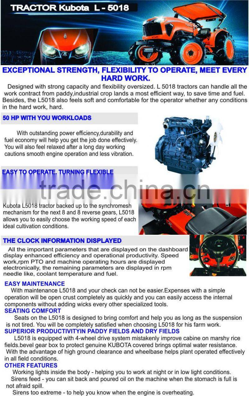 NEW TRACTOR L5018, PHILIPPINES