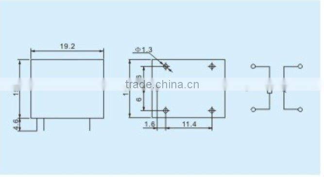 HEIGHT HOT SALE T73(JQC-3F PCB relay WITH HIGH QUALITY