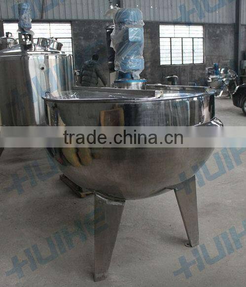 beverage processing industrial equipment stainless steel pot