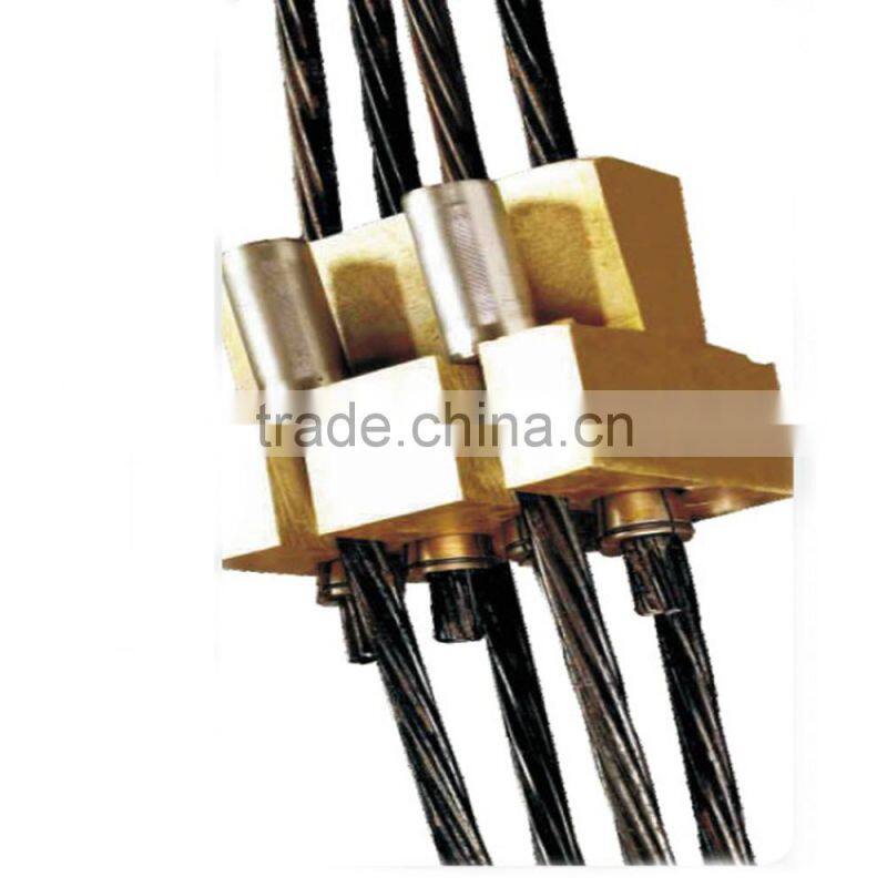 Prestressed Concrete Post Tension Cable Wire Anchors
