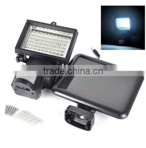 60 led security solar led outdoor lighting