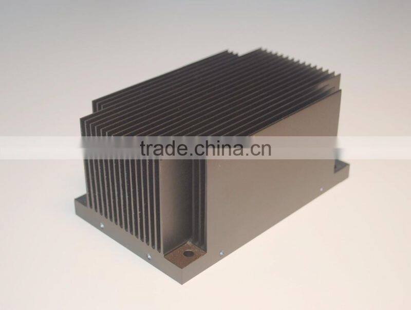 Round aluminum forging heat sink for high power led