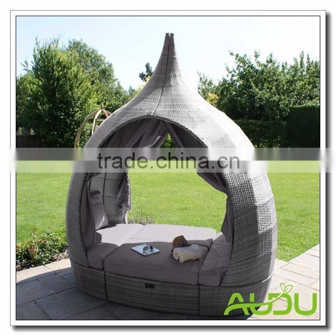 Audu Rattan Outside Wicker Aluminium Garden Outdoor Daybed