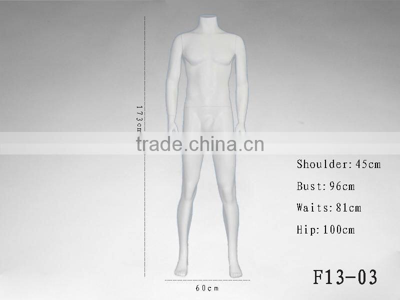 mannequin headless muscle sexy silicone male mannequin