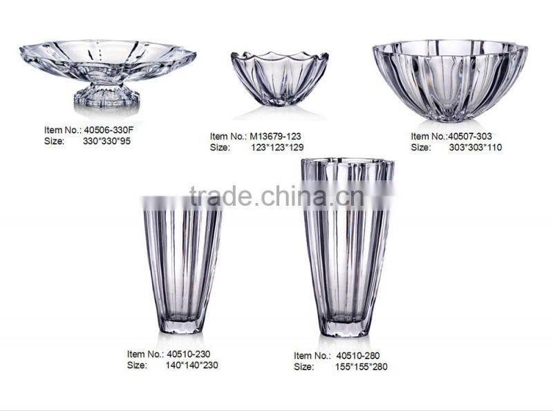 modern christmas glass plates and bowls;bowl set