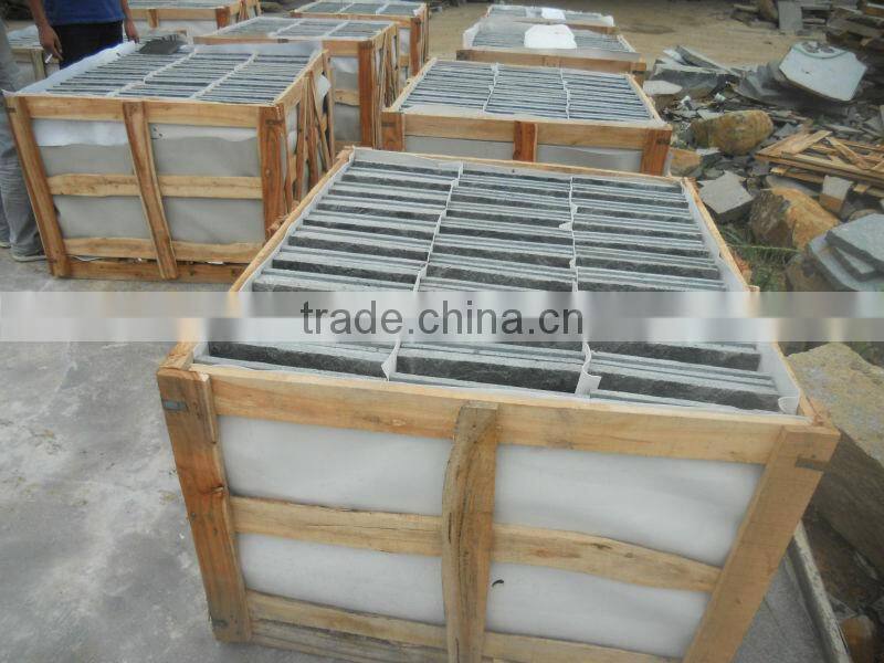 Grey Andesite Mushroom Wall Stone Cladding For Outside Price