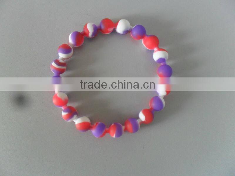 2013 Christmas best decoration shamballa custom printed beads