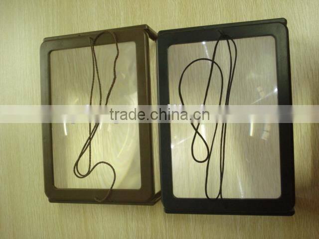 Hands-Free Page Magnifier for Reading with LED Lights/Lighted stand Magnifier/Reading Magnifier With Light