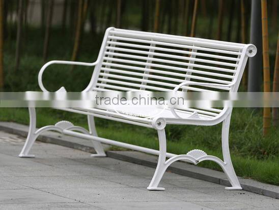 Arlau China Sitting Chair,Community Furniture ,Cast Iron Bench Frame